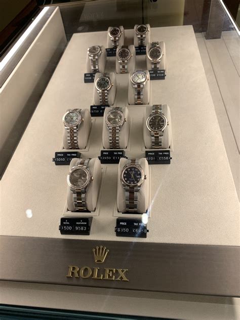 rolex gatwick airport
